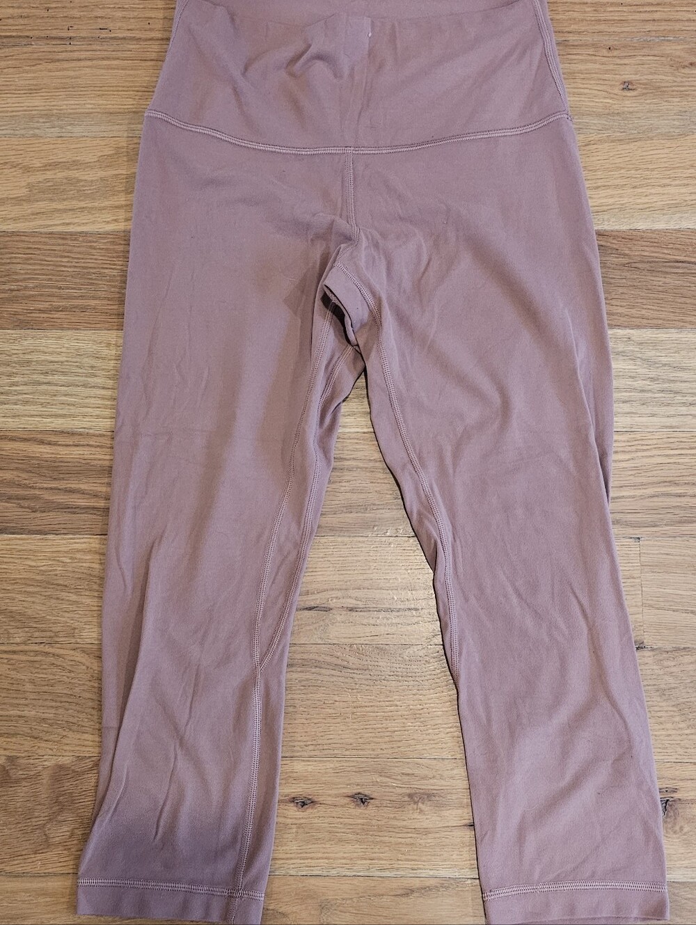 Lululemon Align High-Rise Crop 23" – Mauve/Dusty Rose, Size 8